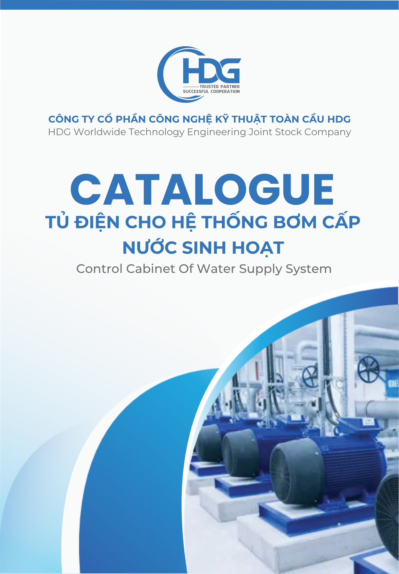 Tủ điều khiển cho hệ thống bơm cấp nước sinh hoạt
