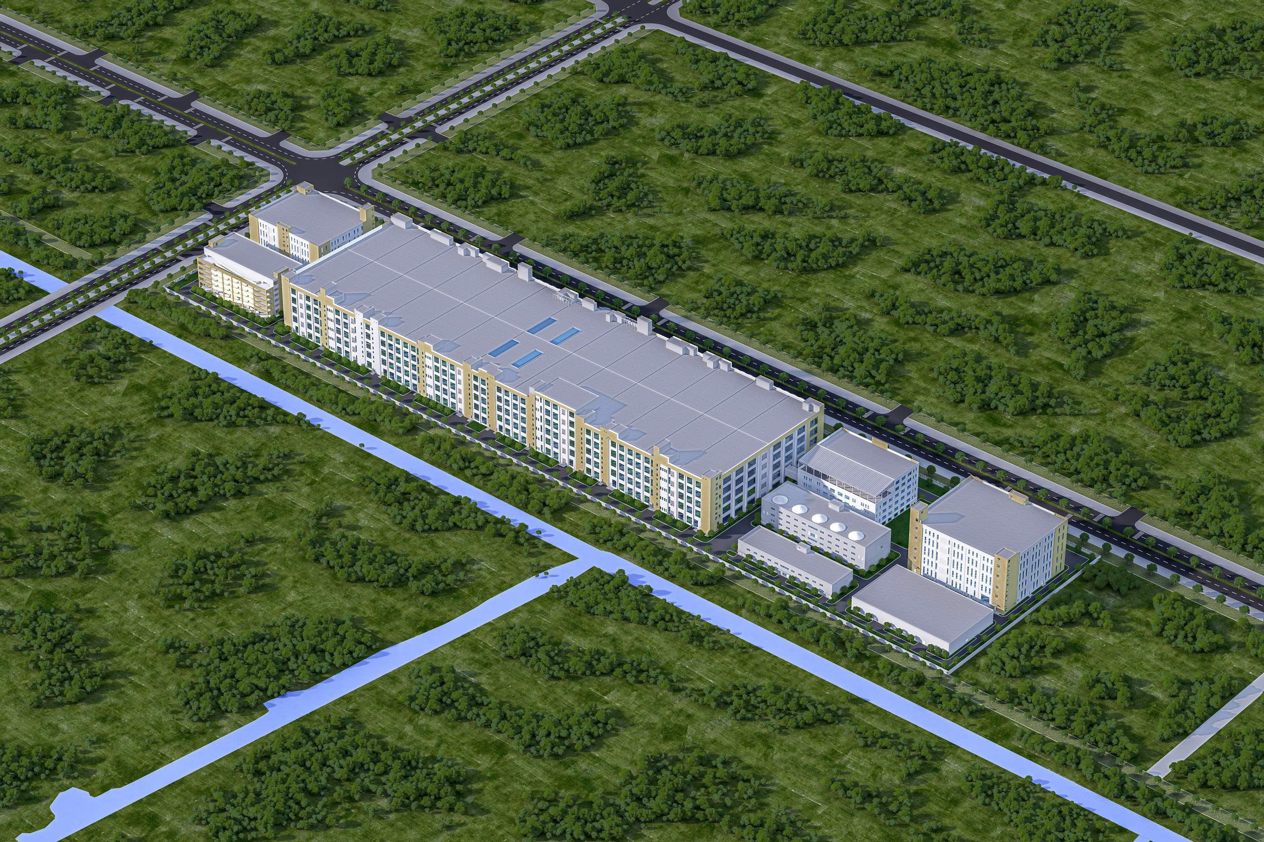 Nhà máy sản xuất Công nghiệp Biel Crysral mở rộng
